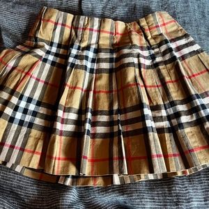 Little girls Burberry skirt